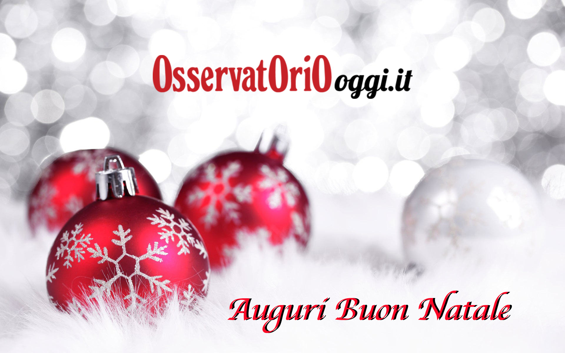 Auguri Di Buon Natale Video.Osservatoriooggi It Augura Buon Natale Video