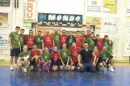 Le squadre Amicici e CCCP del torneo pallamanistico 