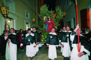 Sera del Giovedì Santo: Cristo nell’orto degli ulivi (Confraternita del Rosario).