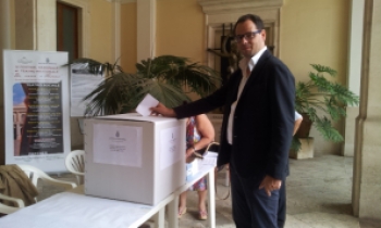 Gianleo Moncalvo alle urne