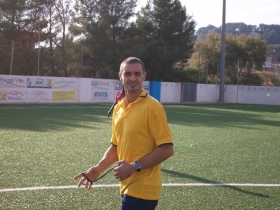 Donato Colucci, allenatore del Pezze Donato Colucci, allenatore del Pezze