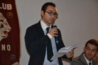 Domenico Martellotta, nuovo presidente del Leo Club Fasano