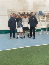 Il vincitore G. D'amico e il finalista V. Rotondo. Il vincitore G. D'amico e il finalista V. Rotondo.
