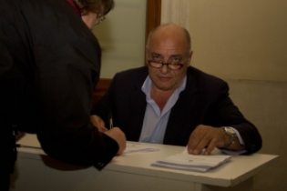 Il sindaco Lello Di Bari