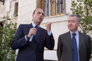 Angelino Alfano e Alfredo Mantovano