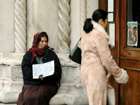 Accattonaggio sempre più insistente