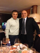 Jean Alesi e Lello Di Bari