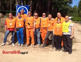 il gruppo di commissari di percorso pugliesi, tra cui i tre fasanesi Ronny Guarini, Carmelo Argese e Giovanni Brescia