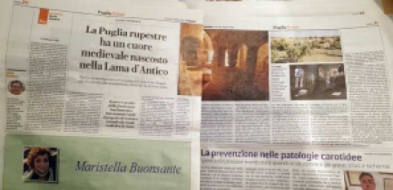 Stralcio dell'edizione Bari di Repubblica del 2 luglio 2020 Stralcio dell'edizione Bari di Repubblica del 2 luglio 2020