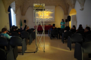 Proiezioni corti a San Vito dei Normanni (BR). Credits Daniele Notaristefano.