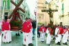 Mattina del Venerdì Santo: Cristo portante la Croce e Cristo spirante (Confraternita del SS. Sacramento). (Fotoservizio ClickFoto)  