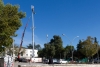 L'antenna che sorge alle spalle della Casina Municipale di Selva di Fasano