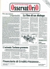 Il numero 0 di Osservatorio