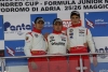 il podio di Gara1 