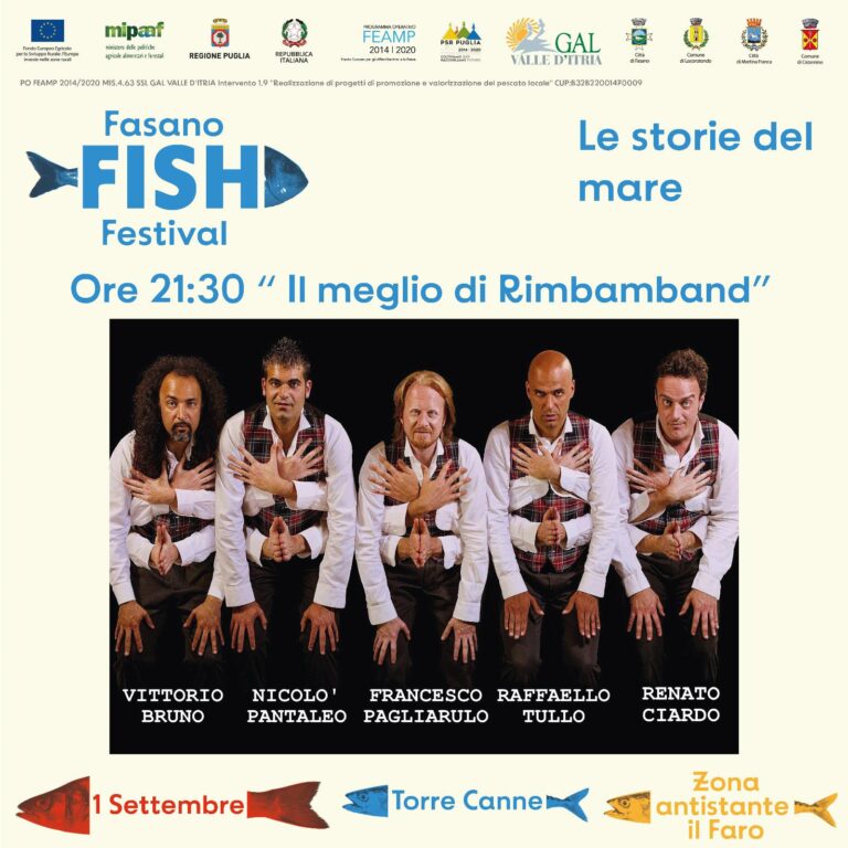 FASANO FISH FESTIVAL – Le storie dal mare FASANO FISH FESTIVAL - Le storie dal mare - Osservatorio Fasano
