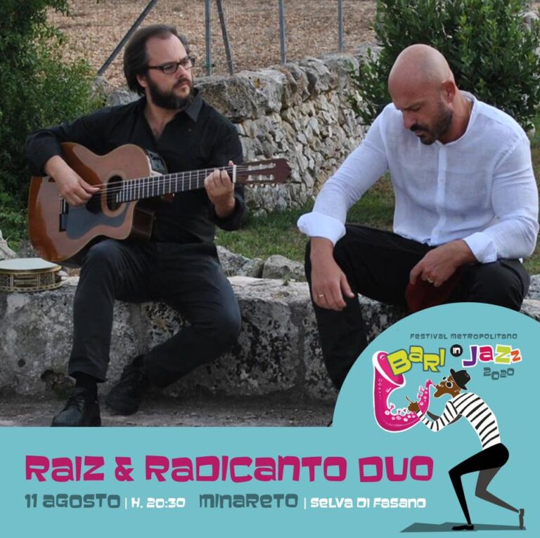 Bari in Jazz: questa sera il concerto di Raiz e Radicanto Duo - Osservatorio Fasano