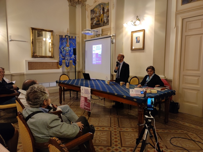 Il prof. Pinto ha raccontato il Mezzogiorno napoleonico a Palazzo di Città Il prof. Pinto ha raccontato il Mezzogiorno napoleonico a Palazzo di Città - Osservatorio Fasano