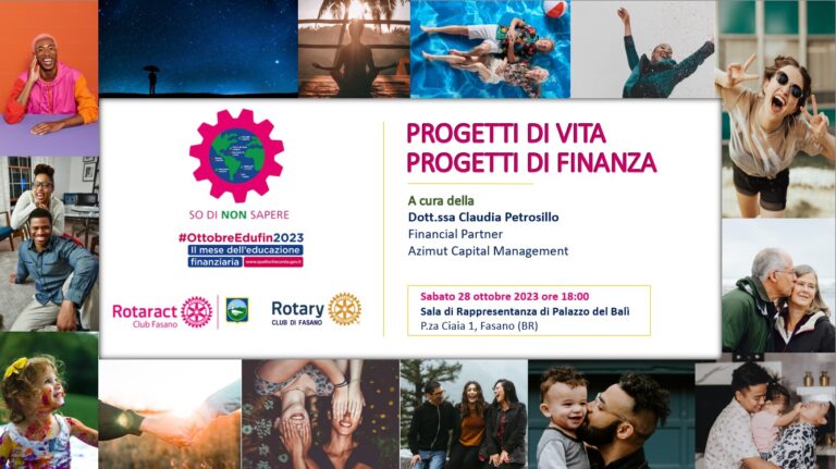 Progetti di vita, progetti di finanza Progetti di vita, progetti di finanza - Osservatorio Fasano