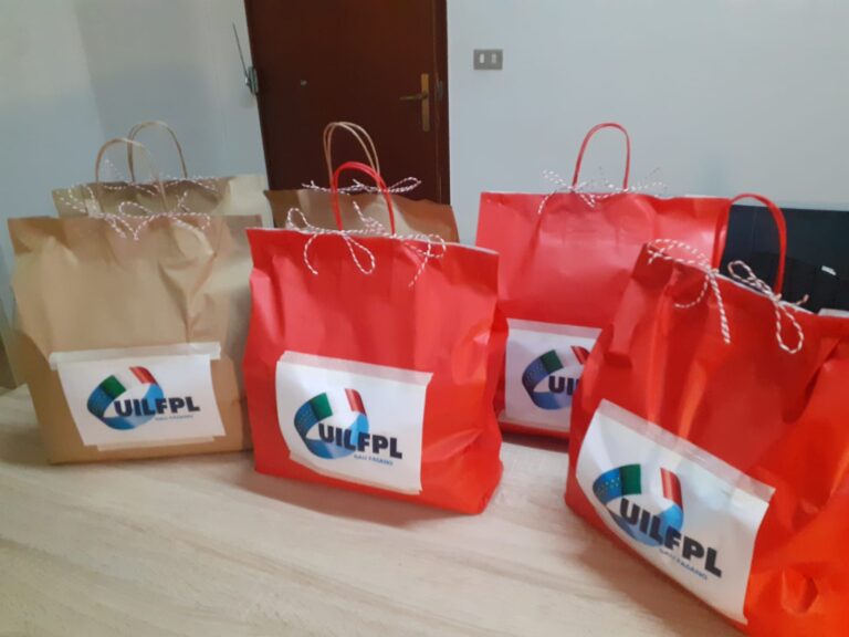 UIL FPL – Gruppo Aziendale del Comune di Fasano e il natale solidale - Osservatorio Fasano