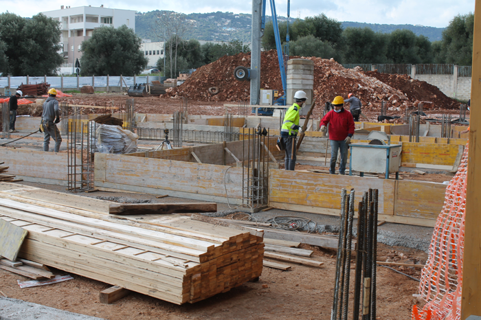 Accelerazione dei lavori al Palazzetto dello Sport Accelerazione dei lavori al Palazzetto dello Sport - Osservatorio Fasano