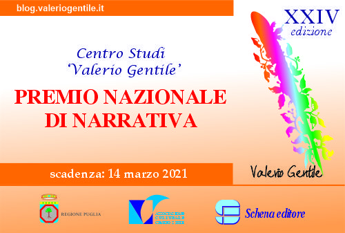 Pubblicato il bando della XXIV edizione del premio Nazionale Valerio Gentile Pubblicato il bando della XXIV edizione del premio Nazionale Valerio Gentile - Osservatorio Fasano