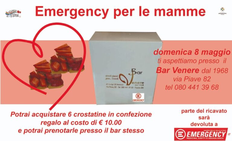 Emergency per le Mamme Emergency per le Mamme - Osservatorio Fasano