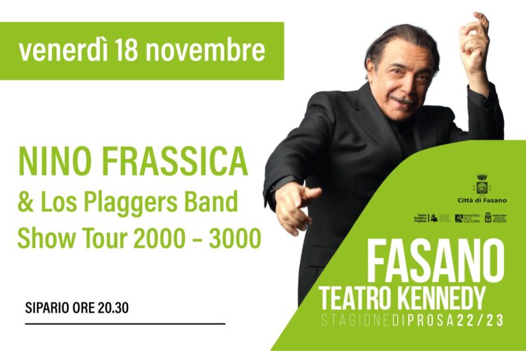 Questa sera Nino Frassica & Los Plaggers Band Show Tour 2000 – 3000” aprono il calendario della prosa - Osservatorio Fasano