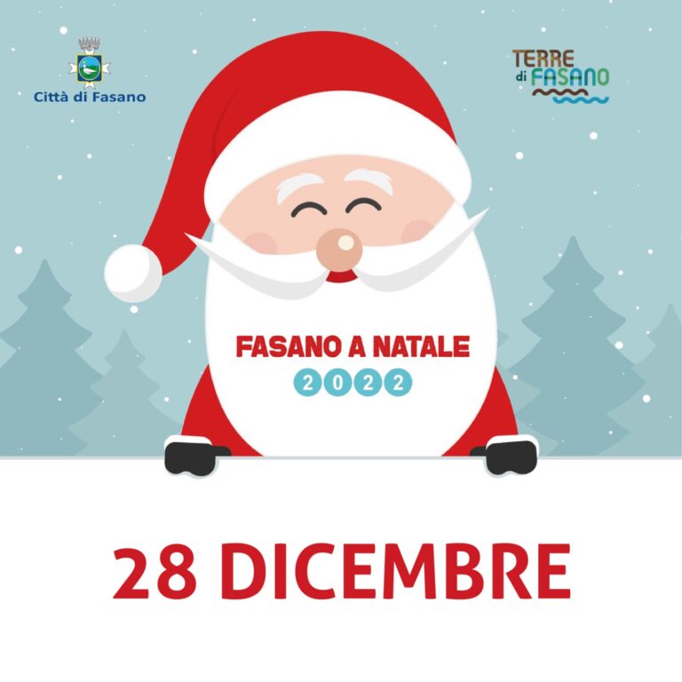 Rettifica calendario eventi Natale 2022 - Osservatorio Fasano