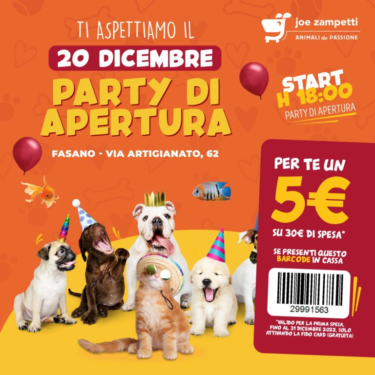 20 Dicembre 2022: Joe Zampetti arriva a Fasano! 20 Dicembre 2022: Joe Zampetti arriva a Fasano! - Osservatorio Fasano