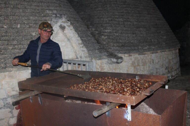 Successo per la Sagra delle caldarroste e del vino novello a Cocolicchio Successo per la Sagra delle caldarroste e del vino novello a Cocolicchio - Osservatorio Fasano
