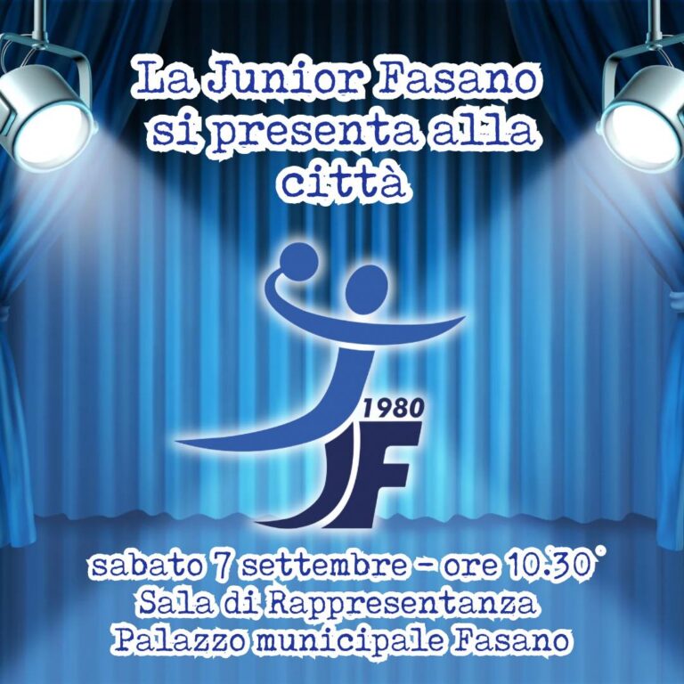 Presentazione della Junior Fasano - Osservatorio Fasano