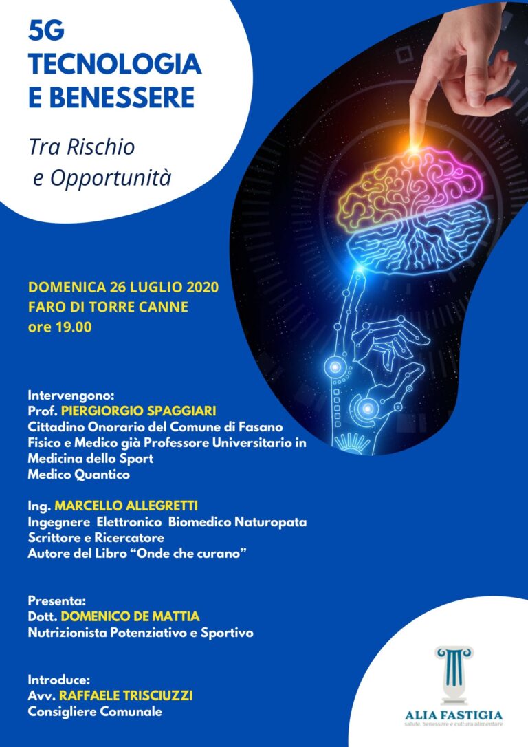 5G tra rischio e opportunità 5G tra rischio e opportunità - Osservatorio Fasano