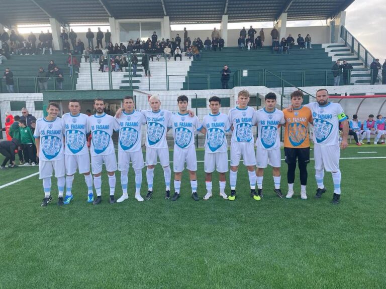 La BS Soccer Team Fasano pareggia 1-1 contro il San Vito, biancocelesti penalizzati da due espulsioni La BS Soccer Team Fasano pareggia 1-1 contro il San Vito, biancocelesti penalizzati da due espulsioni - Osservatorio Fasano