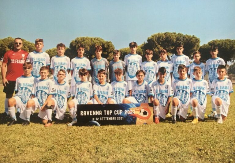 La BS Soccer Team Fasano ha partecipato alla Ravenna Top Cup 2021 - Osservatorio Fasano