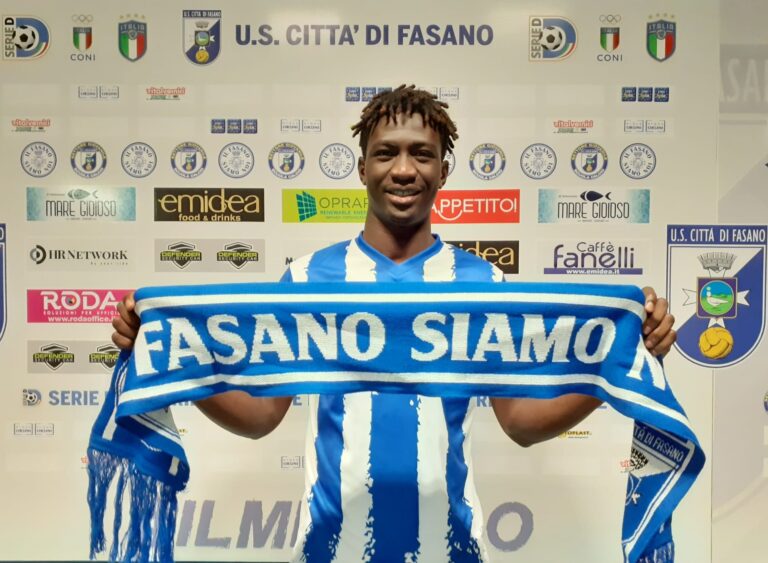 Papa Bamory Camara: freschezza e muscoli al servizio del Fasano - Osservatorio Fasano