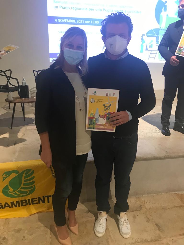 Comuni Ricicloni Puglia 2021, Fasano premiata da Legambiente Comuni Ricicloni Puglia 2021, Fasano premiata da Legambiente - Osservatorio Fasano