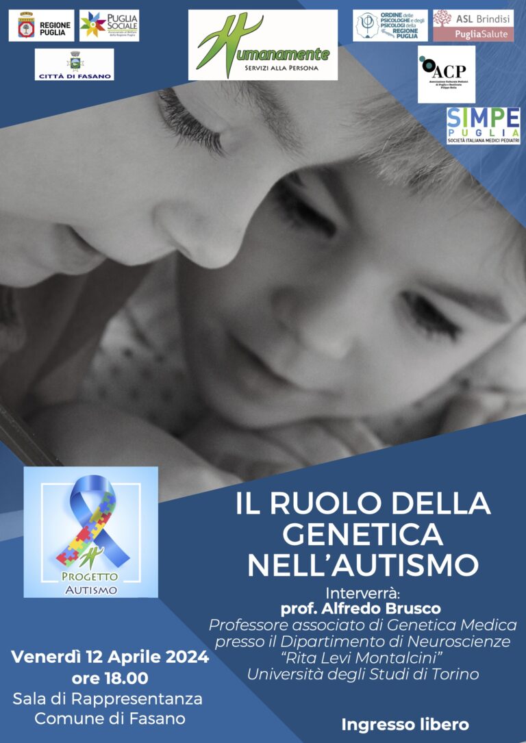 Giornata Mondiale per la consapevolezza sull’autismo Giornata Mondiale per la consapevolezza sull’autismo - Osservatorio Fasano