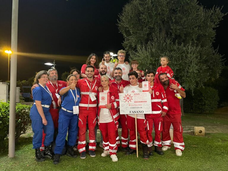 La Croce Rossa di Fasano vince la Gara Regionale di Primo Soccorso - Osservatorio Fasano