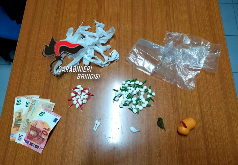 Trovato in possesso di 34 grammi di cocaina e un grammo di marijuana, arrestato - Osservatorio Fasano