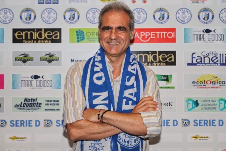È Giuseppe Mosca il nuovo allenatore dell’U.S. Città di Fasano - Osservatorio Fasano