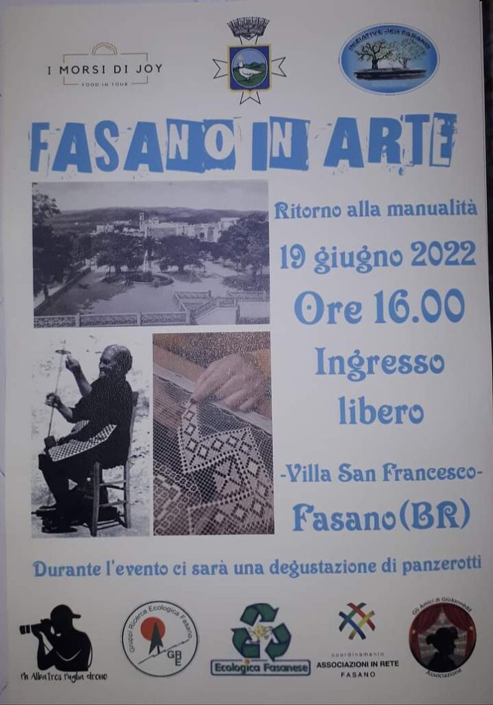 Domenica la seconda edizione di «FASANO IN ARTE… SUMMER» Domenica la seconda edizione di «FASANO IN ARTE... SUMMER» - Osservatorio Fasano