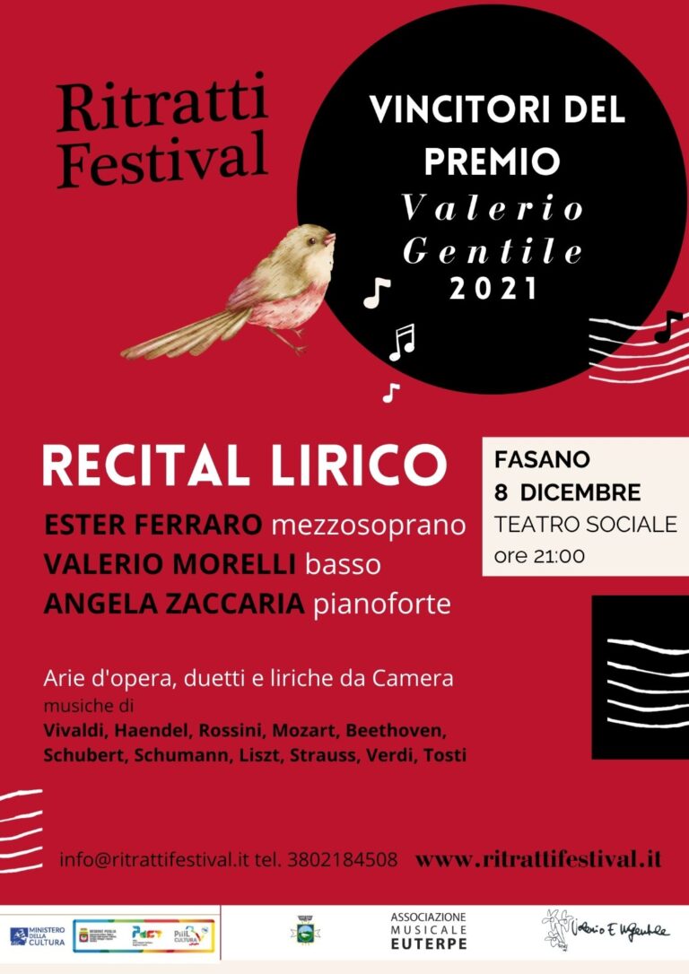 XXV edizione Premio Valerio Gentile: stasera le prime esibizioni XXV edizione Premio Valerio Gentile: stasera le prime esibizioni - Osservatorio Fasano