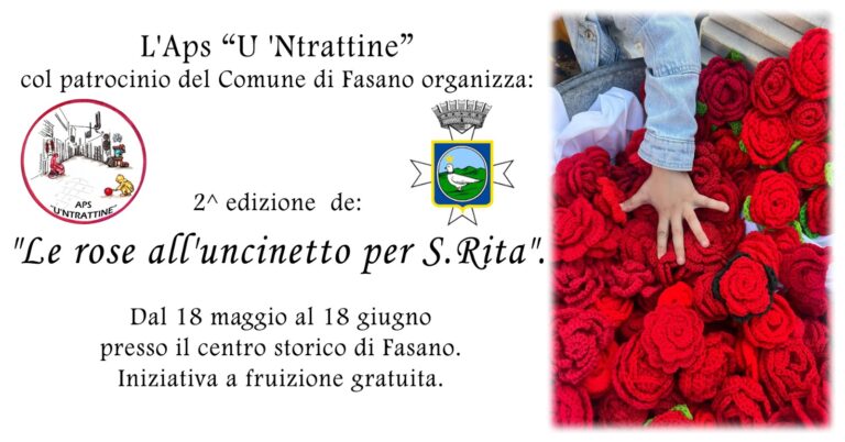 U ‘Ntrattine: Rose per S. Rita U 'Ntrattine: Rose per S. Rita - Osservatorio Fasano