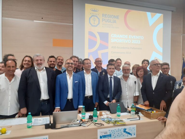 Anche tre società fasanesi al “Premio Grande Evento Sportivo Regione Puglia 2023” - Osservatorio Fasano