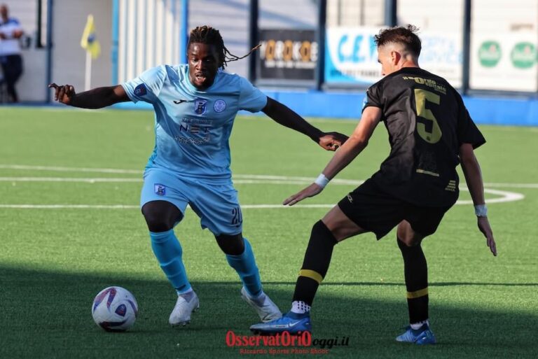 Gelbison-Fasano: 1-2, Renelus e Losavio giustiziano la squadra di Monticciolo - Osservatorio Fasano