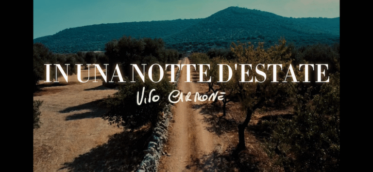 La nostalgia delle notti estive pugliesi raccontate nella nuova canzone di Vito Carrone La nostalgia delle notti estive pugliesi raccontate nella nuova canzone di Vito Carrone - Osservatorio Fasano