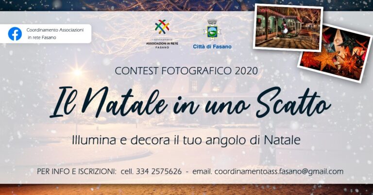 'Il Natale in uno scatto': un contest fotografico per condividere le festività attraverso le immagini - Osservatorio Fasano