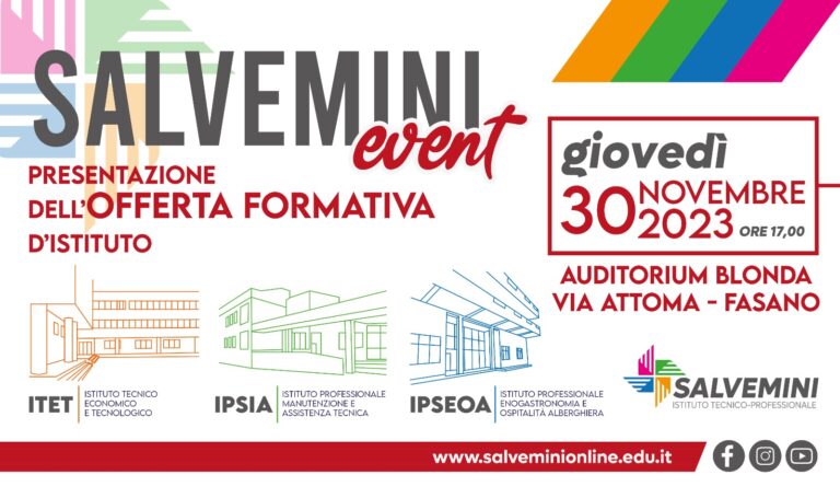 L’IISS “G.Salvemini” di Fasano (BR). Una Scuola che sorprende! - Osservatorio Fasano