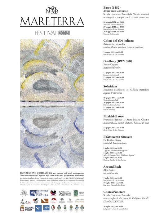 Il Festival Mareterra fa tappa a Fasano Il Festival Mareterra fa tappa a Fasano - Osservatorio Fasano