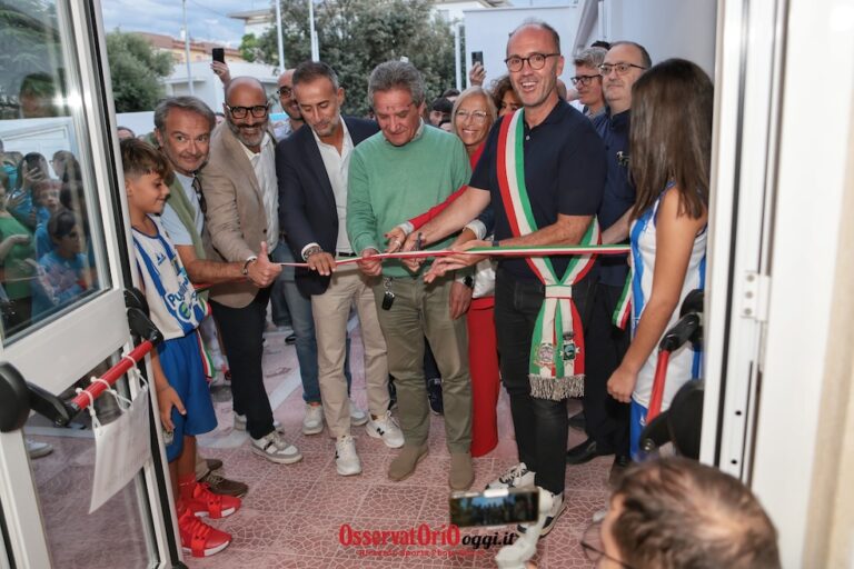 Inaugurato dopo i lavori di ammodernamento il tensostatico di via Galizia - Osservatorio Fasano